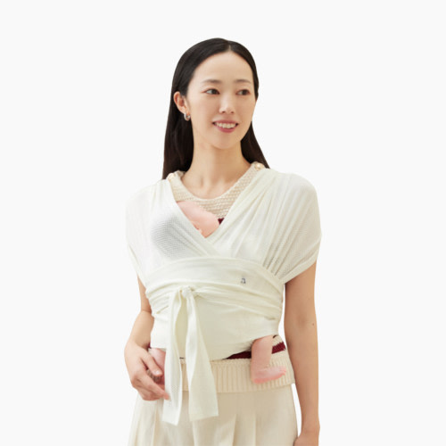 Konny Baby Wrap Carrier Flex Airmesh - Cream, Xs-Xl