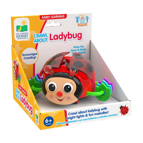 The Learning Journey Early Learning - Crawl About Ladybug