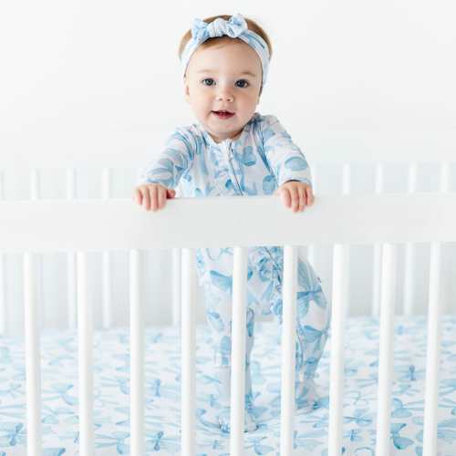 Bow Sweet Bow Crib Sheet