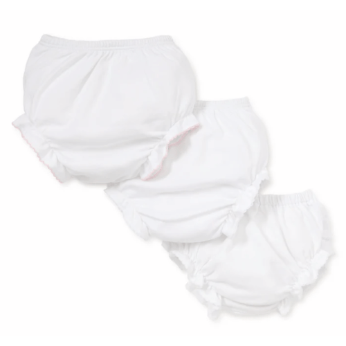 White Kissy Basics Diaper Cover Set