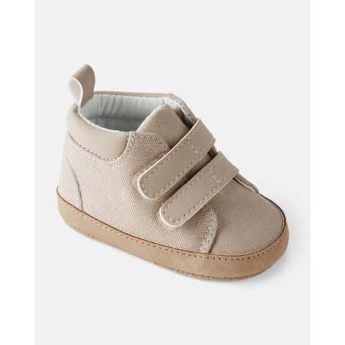 Baby Boy High-Top Casual Sneakers - Beige | Carter's