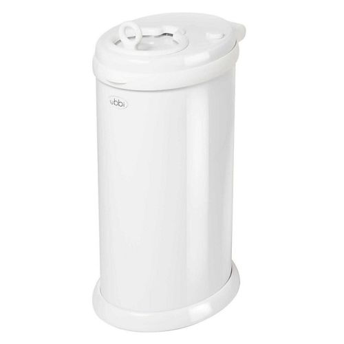 Ubbi® Diaper Pail in White