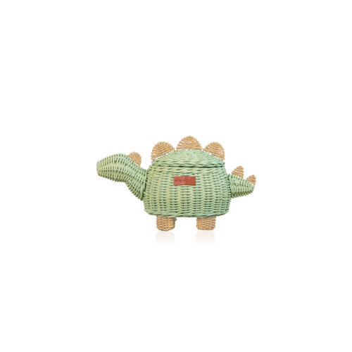 Dinosaur Small Rattan Storage Basket