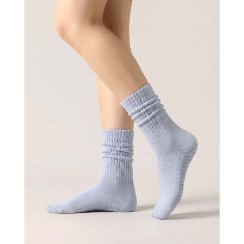 Slouch Crew Grip Socks | Non-Slip & Grip Sole | NERRA – NERRA Active