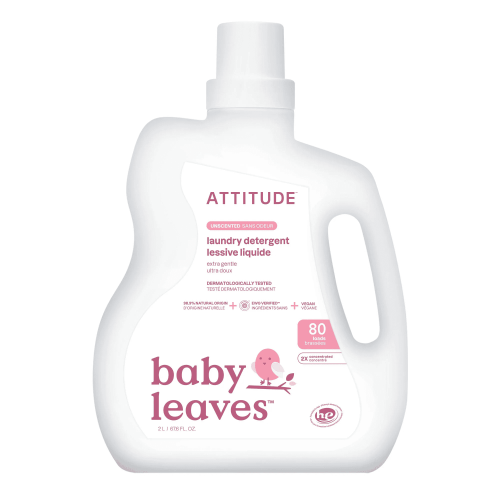 Attitude Laundry Detergent Baby Fragrance Free Free (80 Loads) 2L - Walmart.ca