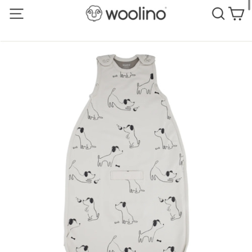 4 Season® Ultimate Baby Sleep Bag, Merino Wool & Organic Cotton, Puppy