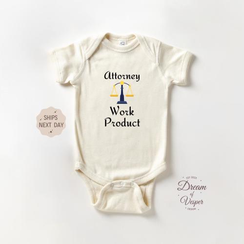 Attorney Work Product Onesie