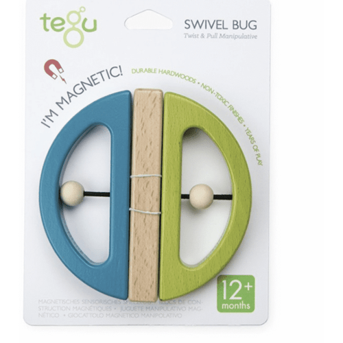Tegu Swivel Bug Toddler Wooden Magnetic Travel Toy

      – Make Me Yours Toy Studio