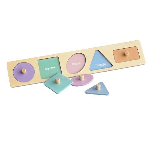 Montessori Educational Learning Puzzle - Engaging Geometric Shape Sorting Toy