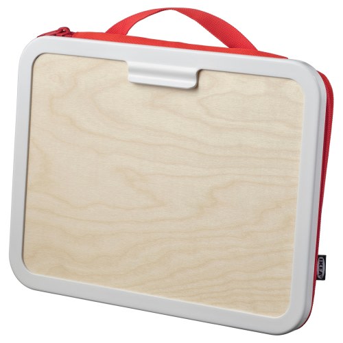 MÅLA Portable drawing case - red 35x27 cm (13 3/4x10 5/8 ")