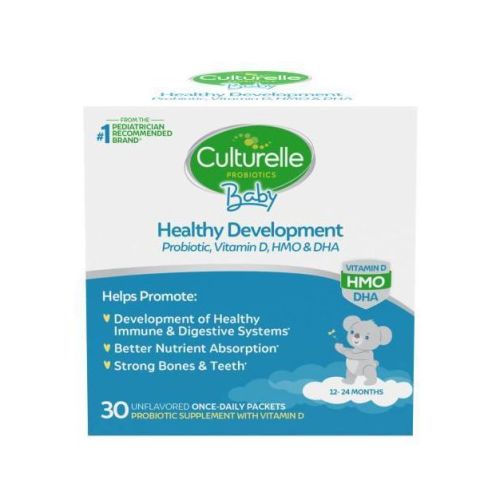 Culturelle Baby Grow + Thrive Probiotic + Vitamin D Packets 12-24 months - 30ct