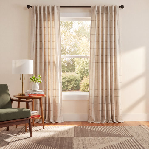 AllModern Laurene Blackout Curtain Panel & Reviews | AllModern