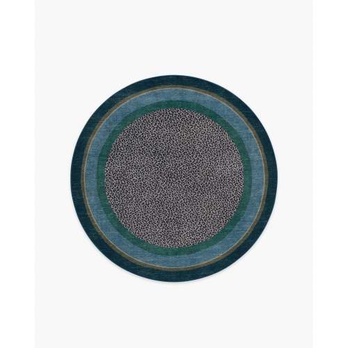 Panthera Blue & Green Rug by Scalamandré | Ruggable US