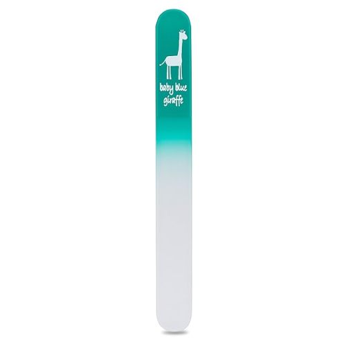 SweetPea Haven Baby Nail File by baby blue giraffe The Original Glass Baby Nail File- 100% Made in Europe (Green) - Baby Nail File by baby blue giraffe The Original Glass Baby Nail File- 100% Made in Europe (Green)