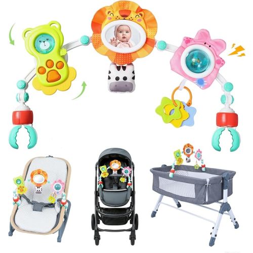 Orzbow Adjustable Stroller Hanging Toys