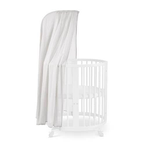 Stokke Sleepi Grey Crib Canopy Designed by Pehr