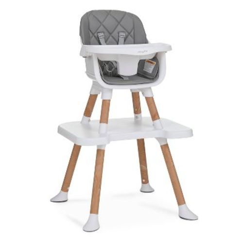 Dream On Me Luna 4 in 1 Standard Convertible Highchair - Gray