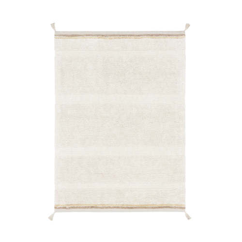 WASHABLE RUG BLOOM NATURAL