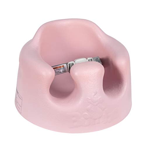Bumbo Baby Infant Soft Foam Comfortable Support Wide Floor Seat with 3 Point Adjustable Harness for Ages 3 to 12 Months, Cradle Pink