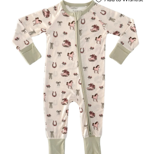 Yeehaw Cowgirl Zipper Romper – In My Jammers