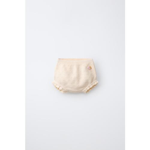 OPENWORK AND BOBBLE BOTTOMS - Ecru | ZARA United States