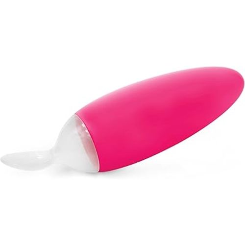 Boon Squirt Baby Food Dispensing Spoon in Pink