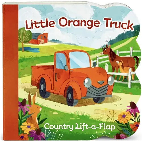 Little Orange Truck (Chunky Lift-a-flap Board Book)