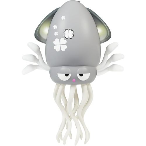 LZZAPJ Electric Dancing Octopus Light Music Suitable for 12-18 Months Old Baby Toys, Kid Crawling Squid Toys Suitable for Toddler Tummy time, Christmas for 1 2 3 4 5 6 Year Old Girl (Gray)