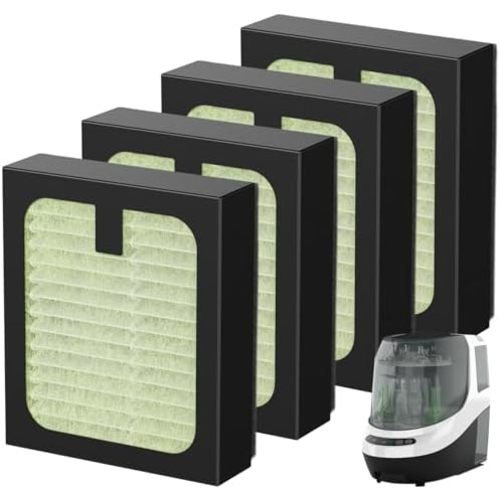 4 Pack HEPA Filter Replacement for Baby Brezza Baby Bottle Washer Pro