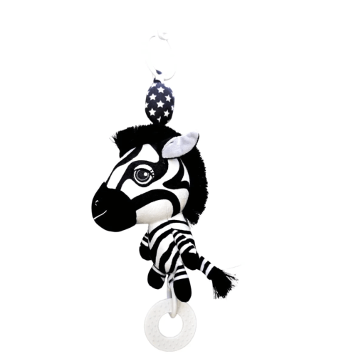 Ziggy the Zebra - Young Wonderer High Contrast Sensory Hanging Toy