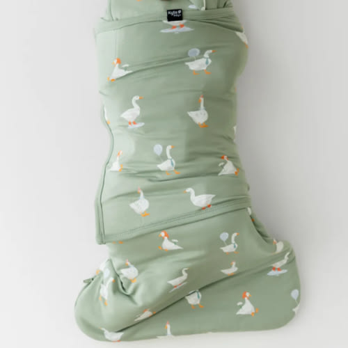 Sleep Bag Swaddler in Silly Goose 1.0