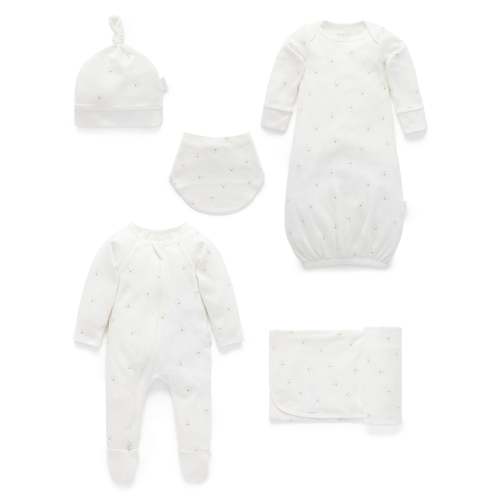 White Bear Welcome Baby Pack - Baby Sets - Purebaby - Purebaby