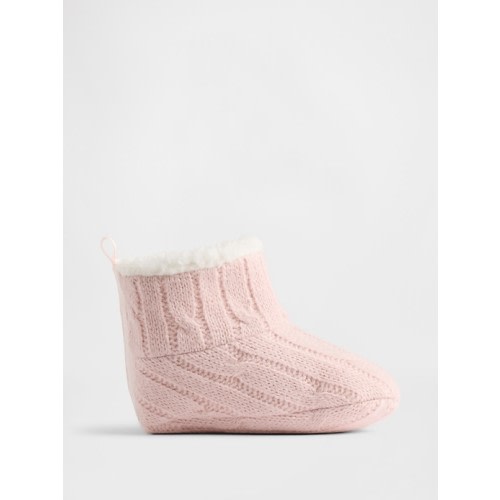 Baby Sherpa-Lined Bootie