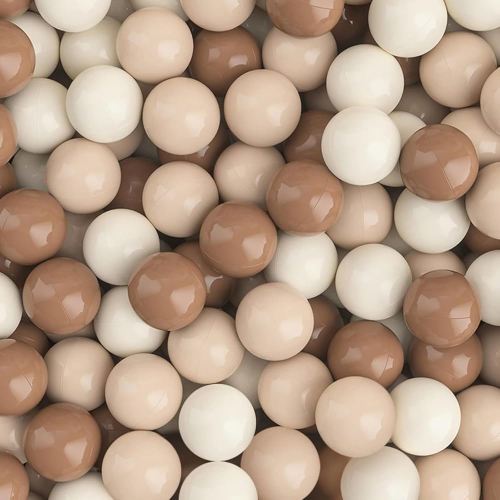 Ball Pit Pack of 100 - BPA Free, Crush Proof Plastic Balls for Tent, Playhouse, Children's Toy, Party - Macaron Ocean Colors 2.15 Inch