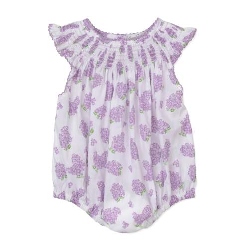 Lilac Love Lilac Smocked Woven Bubble