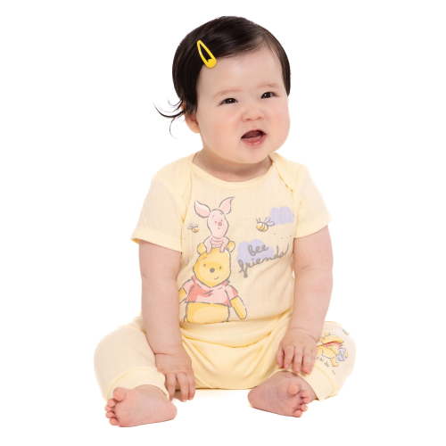 Disney Baby Wishes and Dreams Character Baby Layette Newborn Essentials Gift Set, 4-Piece, Sizes Newborn-12 Months