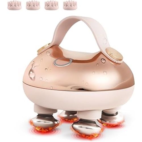 arboleaf Heated Scalp Massager Head Massager Scalp Stress Relax Hair Massager with Heat Cordless Kneading Massage Cat Massager, Gift for Mom Dad