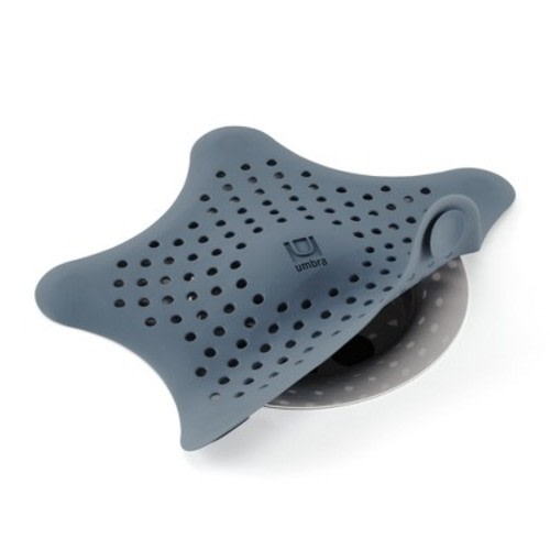 Umbra Starfish Drain Cover/Hair Catcher, Slate Blue
