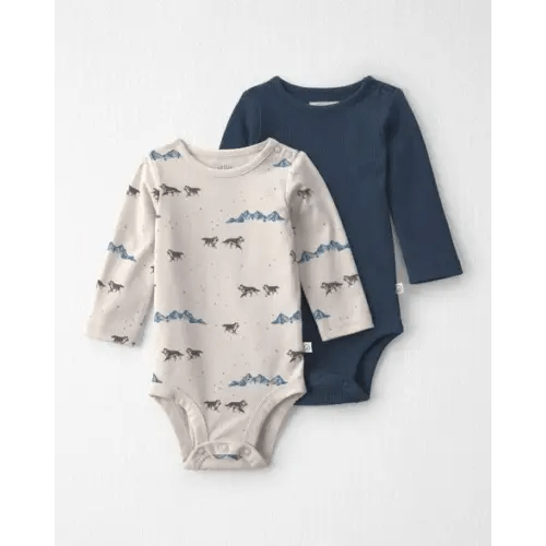 Baby Boy 2-Pack Organic Cotton Bodysuits - Little Planet | Carter's