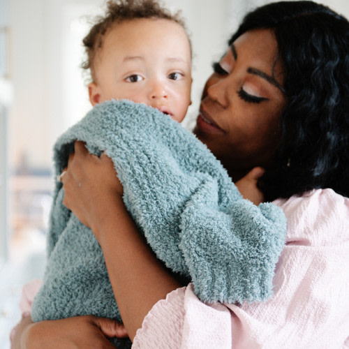 Saranoni Bamboni Receiving Blanket - Spruce