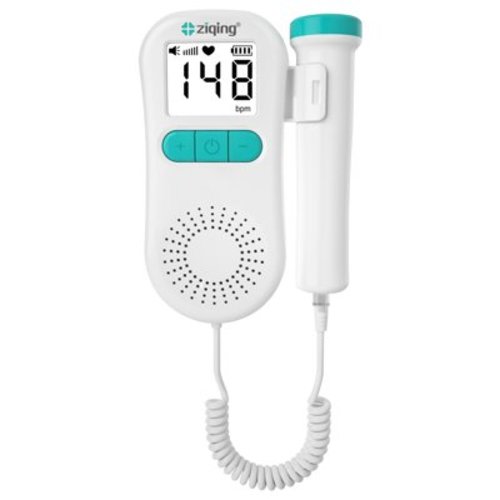 Portable home machine for pregnant women with LCD and waterproof probe