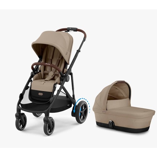 Cybex eGazelle S Electronic Stroller + Bassinet Travel System