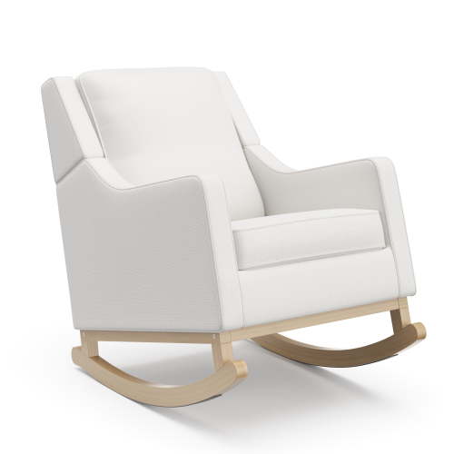 Storkcraft Pasadena Infant Nursery Rocker, Driftwood with Ivory Basketweave