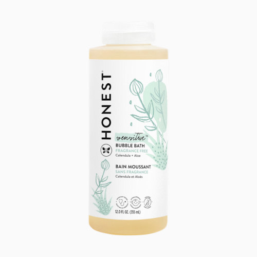 The Honest Company Bubble Bath - Sensitive (Fragrance Free), 12 Fl Oz