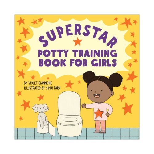 Superstar Potty Training Book for Girls - by Violet Giannone (Paperback)