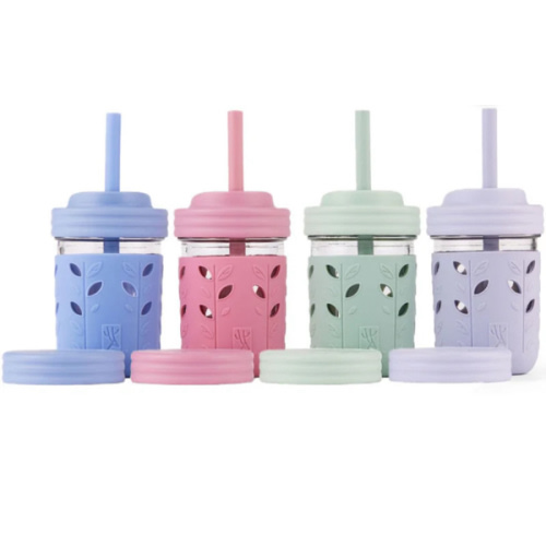 8oz Glass Mason Jar Drinking Tumblers + Food Storage