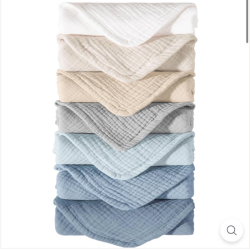 Muslin Baby Burp Cloths Sets