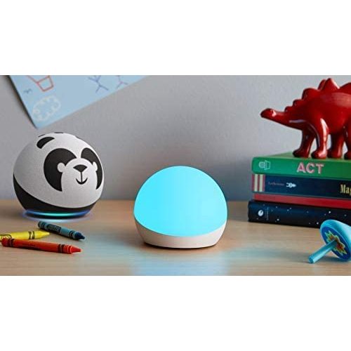 Echo Glow - Multicolor smart lamp for kids, a Certified for Humans Device – Requires compatible Alexa device