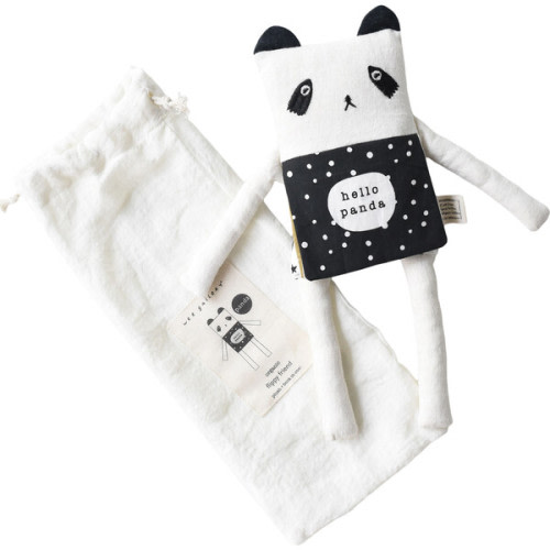 Organic Flippy Friends, Panda - Wee Gallery | Maisonette