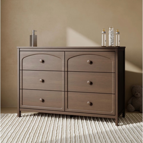 Graco Olivia 6 Drawer Dresser | Hazelnut
